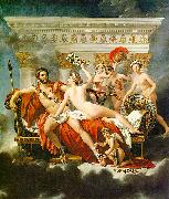 Jacques-Louis  David Mars Disarmed by Venus and the Three Graces china oil painting reproduction